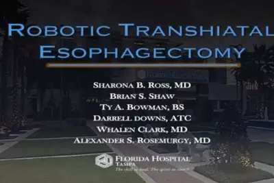 Robotic Transhiatal Esophagectomy.