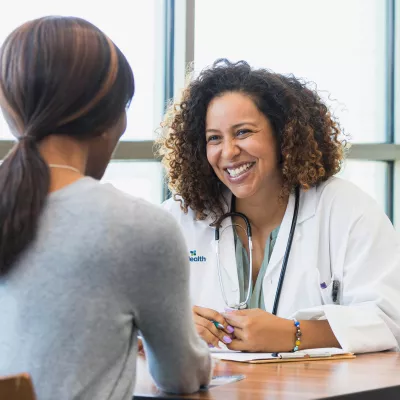 Physician with Patient 