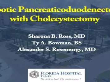 Robotic Pancreaticoduodenectomy with Cholecystectomy