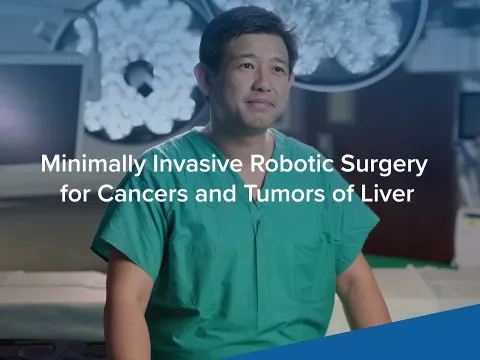 Minimally Invasive Robotic Surgery for Cancers and Tumors of Liver