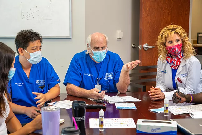 AdventHealth Digestive Institute doctors Sucandy, Rosemurgy, and Ross