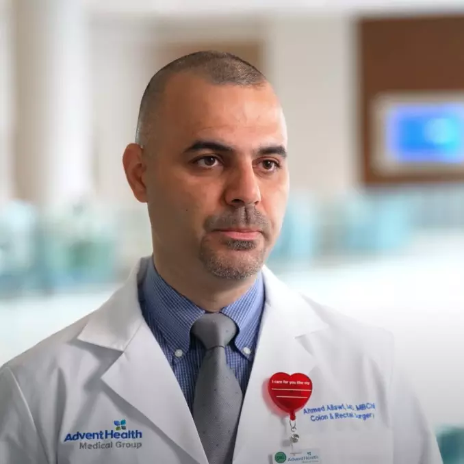 Ahmed Allawi, MD, a Board-Certified Colorectal Surgeon at AdventHealth explains the treatments for Rectal Cancer.